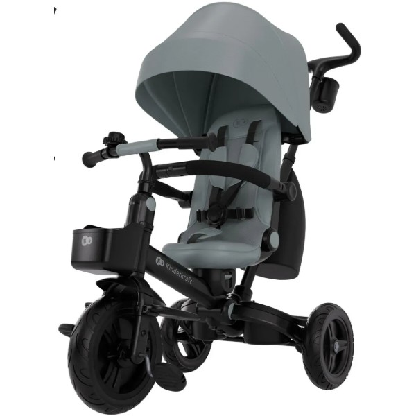 Фото - Триколісний велосипед Kinderkraft Aveo 2 Plus Grey (KRAVEO02GRY0000)